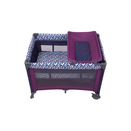 Babideal Alexa Playard with Zip In Bassinet